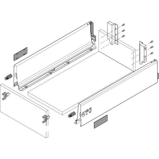 Blum Drawer Box System Antaro D 350 mm
