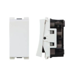 مفتاح كهرباء ثنائى ديفياتير 60576 Curve SAS Electric ابيض